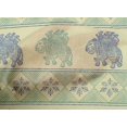 thumbnail image 4 of oneOone Cotton Poplin Fabric Floral & Elephant Block Printed Fabric 1 Yard 42 Inch Wide, 4 of 4