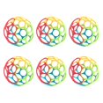 thumbnail image 1 of Bright Starts - Oball Classic de 4 Po - Rouge-Bleu-Vert-Jaune - Lot de 6, 1 of 4