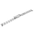 thumbnail image 1 of Bracelet de Montre en Métal, Boucle Déployante Réglable à Double Bouton, Libération Rapide, Bracelet en Acier Inoxydable pour Femmes Argent, 1 of 8