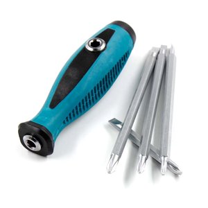 Wweixi Universal Nonslip Handle Screwdriver Set Home Office Multifunctional Straight Crossed Screw Driver Kit Repair Tool Handtool