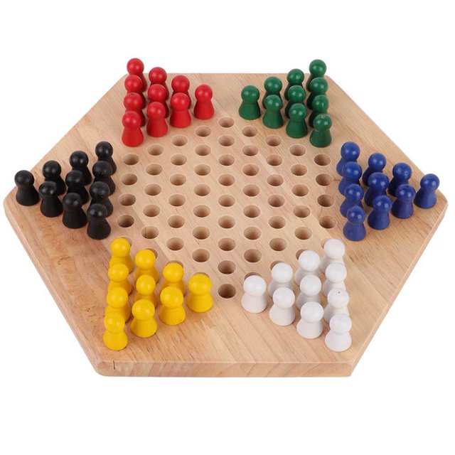 Chinese Checkers, Chinese Checkers Board Game, Safe For Home Children Entertainment