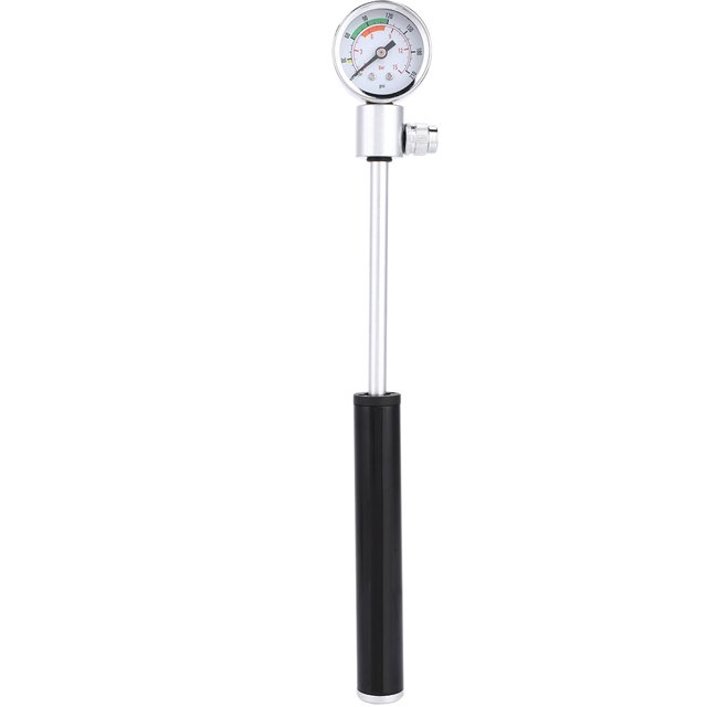 Bike Pump, Cycling Pump Portable Bike Ball Pump Bike Pump Inflator with Mount for Bike Football and Basketball