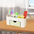 thumbnail image 1 of Chmadoxn Office Storage & Organization, Multi Functional Desktop Organizer Drawer Student Stationery Organizer Jewelry Cosmetics Desk Organizer Box Plastic Desktop Organizer, 1 of 6