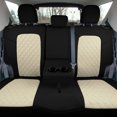 thumbnail image 3 of FH Group Neoprene Custom Fit Seat Covers for 2021 - 2022 Ford Bronco Sport Beige - Rear Set, 3 of 10