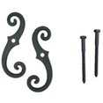 thumbnail image 1 of Paire de Tiebacks à Obturateurs en Spirale en Fer, 1 of 1