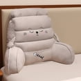thumbnail image 5 of Seat Back Support Pillow for Bed Reading and Comfort with Arms Lumbar for Sofa Chair Floor and Dorm Room Ergonomic -Purpose Rest Pillow, 5 of 5