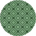thumbnail image 1 of Ahgly Company Tapis Rond Lavable en Machine Intérieur Transitionnel Vert Clair, 6 Pieds Rond, 1 of 7