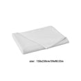 thumbnail image 3 of Fridja Large Size Bedding Sheet, Hotel Collection Bedding Sheet, Soluid Color Extra Soft Cooling , Wrinkle, Fade, Stain Proof, Skin-friendly and Lightweight Bedding Sheet (59" x 90.55"), 3 of 5