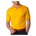 thumbnail image 1 of Jerzees Men's SpotShield Button Down Polo Sport Shirt, Gold M, 1 of 2