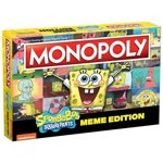 SpongeBob SquarePants Meme Edition Jeu de plateau Monopoly : 2-6 joueurs