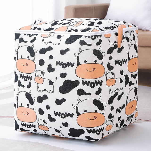XZNGL Storage Bags for Blankets and Quilts 100L Largecapacity Storage Bag with Handle Largecapacity Storage Bag Foldable Storage Bucket for Quilt Blanket and Blanket Storage Bags Vacuum