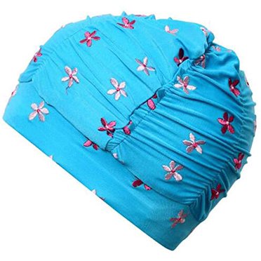 Bonnets de Bain pour Enfants de Couleur Unie Bonnet de Natation Bonnet de Natation Bonnets de Bain pour Enfants de 2 à 8 Ans Garçons Filles avec Cheveux Longs