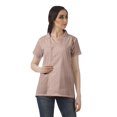 thumbnail image 1 of Moomaya Chemise Tunique Style Enveloppant pour Femmes en Coton Décontracté Col Classique Boutonné, 1 of 6