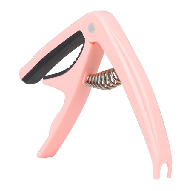 TISHITA Quick Change Capo for Acoustic / Electric Guitar Ukulele Universal Pink