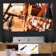 thumbnail image 3 of HIFIMUSE A80+ Bluetooth 5.0 Power Amplifier, 500W x2, WiFi Multiroom Audio Receiver with HDMI ARC, Optical & Coaxial Inputs, 3 of 8