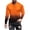 Orange, variant on Meichang Long Sleeve T Shirt Men Tall,Mens Graphic Tees Streetwear 3D Optical Illusion Print T-Shirts Fashion Crewneck Comfy Long Sleeve Shirts for Men