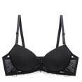 thumbnail image 1 of Bras for Women, Womens Solid Color Ring Oversized Gathering Underwear Daily Bra, 1 of 2