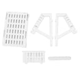 thumbnail image 3 of Support d'Imprimante, Support d'Imprimante à Code-Barres Gain de Place Simple à Installer pour Bureau Blanc, 3 of 8