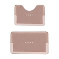 thumbnail image 2 of Super Absorbent Quick Drying Bath Mat Set, U-Shaped Non-Slip Bathroom Floor Mat, 2-Piece Toilet and Entrance Mat, 2 of 7