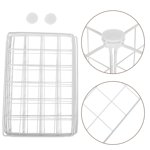 PENIKOKO Diviseur de fil de congélateur en fer blanc avec la conception Mesh pour amélioré Air Circulation