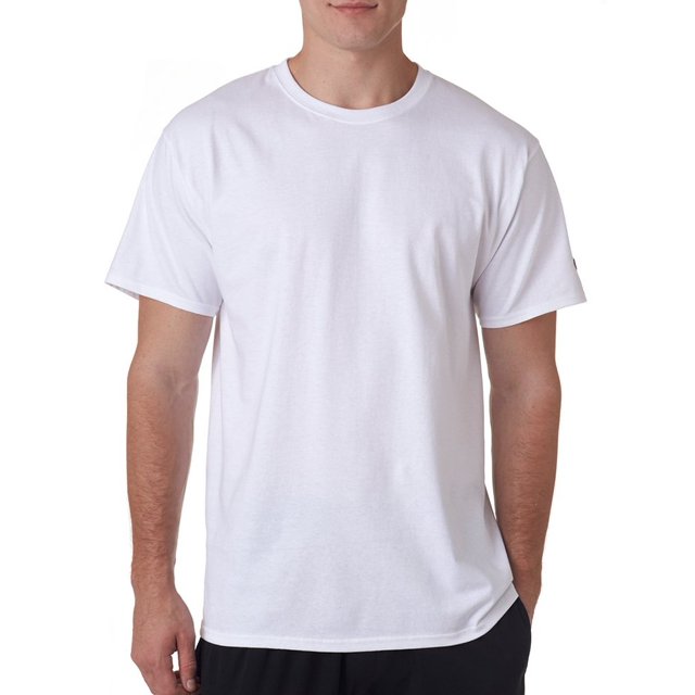 Champion Mens Basic Tee, S, White