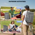 thumbnail image 5 of Retro Plaid Insulated Backpack Cooler - 20L High-Capacity Leakproof Lunch Bag for Outdoor, Travel & Work, 5 of 5