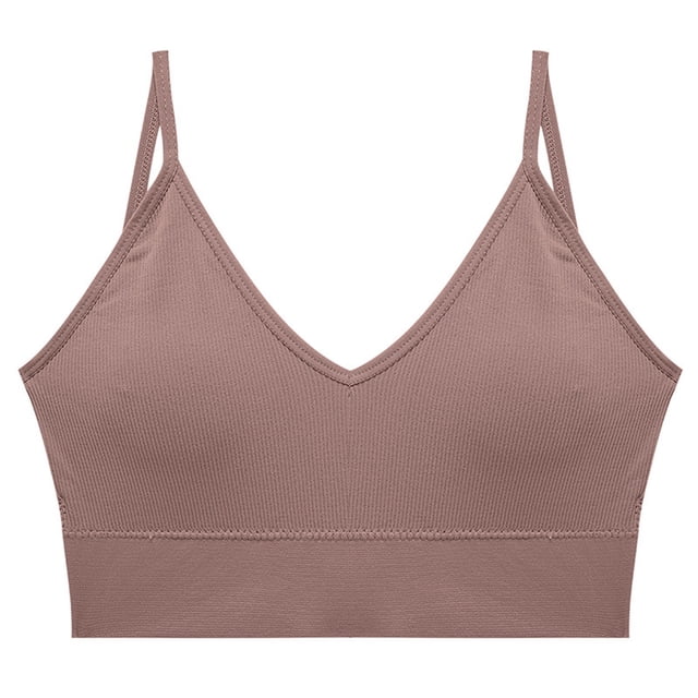 AherBiu Bras for Women Seamless Lightly Comfort No Underwire Bralettes No Padding High Support Everyday Bras