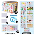 thumbnail image 1 of Busy Book for Kids with Tear-and-Paste Activities, Flip-Through Book for Early Learning Seasons, 1 of 7