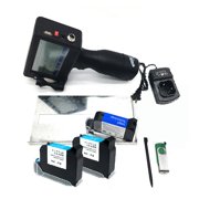Inkjet Printer 12.7mm Fast Drying 4.3 Inch Touch Screen QR Code/Label Printer Inkjet USB Handheld Inkjet Printer ,Multi-Format Printing