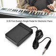 thumbnail image 4 of Fosa 6.35 Foot Sustain Single Pedal Controller for Electronic Keyboard Piano, Keyboard Pedal, Keyboard Piano Pedal, 4 of 8