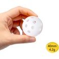 thumbnail image 4 of Practice Golf Balls Limited Flight Golf Balls 40mm Hollow Plastic Golf Training Balls Colored Airflow Golf Balls for Swing Practice Driving Range Home Use Indoor 12 Pack, 4 of 7