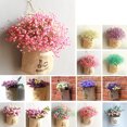 thumbnail image 2 of Coofit Artificial Flower Decorative Hanging Plant Wall Hanging Ornament with Sack, 2 of 7