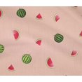 thumbnail image 4 of oneOone Tissu en Coton Flex Imprimé Melon D\'eau par Yard 40 Pouces de Large, 4 of 4