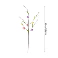 thumbnail image 3 of Ohufall Foam Berry Easter Egg Pick Artificial Flower Stems For Spring Wreath Craft Floral Arrangement Home Table Centerpiece, 3 of 6