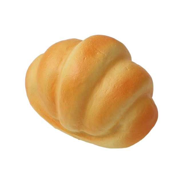 Simulation Bread Squishy Toy, Soft Slow-Rise Butter Croissant for Stress Relief And Pretend Play, Scented Sensory Toy for Kids Kitchen And Anxiety Focus, 1-Pack