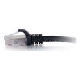 thumbnail image 3 of C2G 15ft Cat6 Ethernet Cable - Snagless Shielded (STP) - Black - Patch cable - RJ-45 (M) to RJ-45 (M) - 15 ft - screened shielded twisted pair (SSTP) - CAT 6 - molded, snagless, stranded - black, 3 of 3