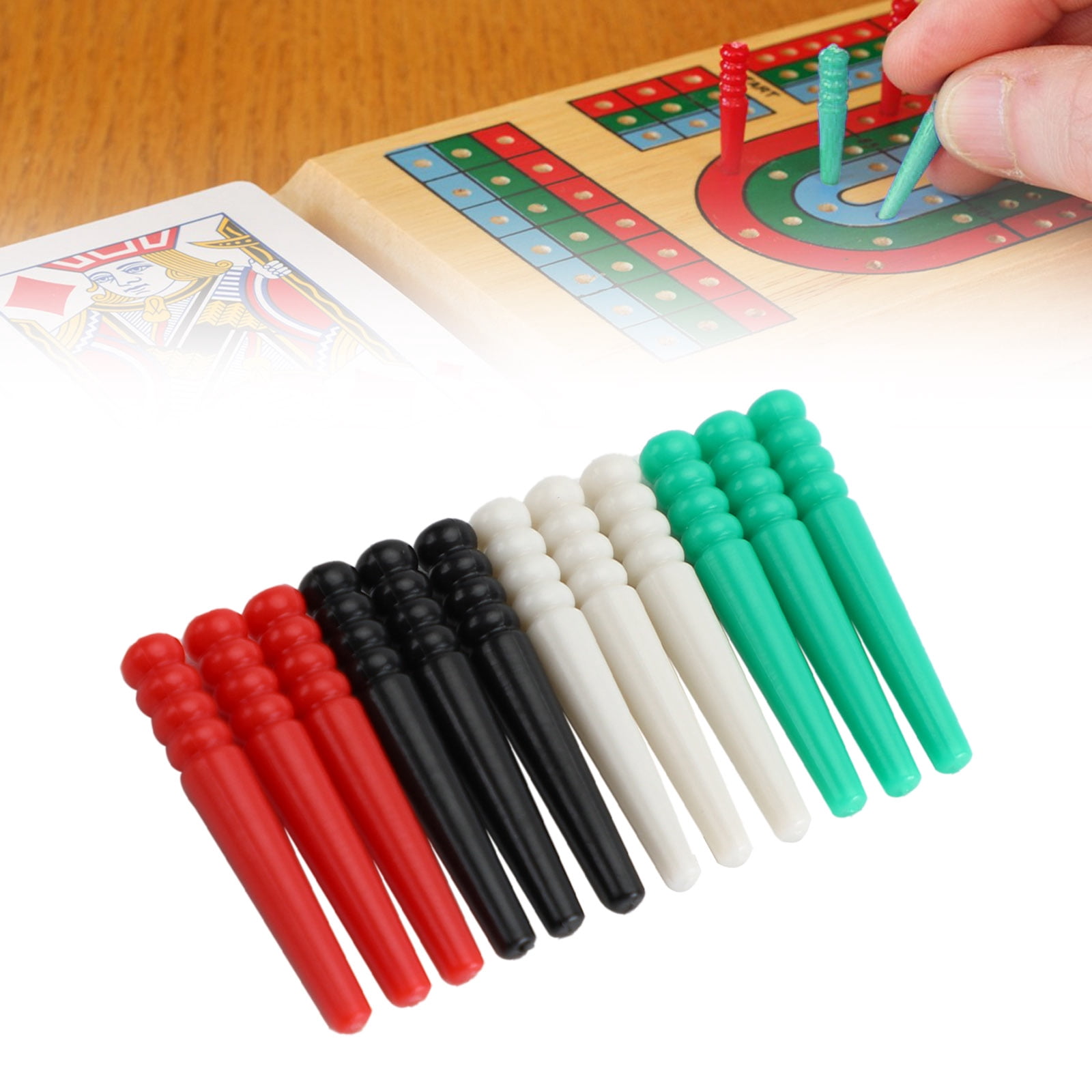 12 Pcs Cribbage Pegs For Traditional Series Board Game