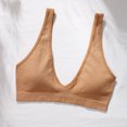 thumbnail image 5 of Timegard Bras for Women No Underwire Deep V Neck Comfy Lightweight Daily Bralette Solid Color Fashion, 5 of 5