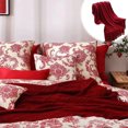 thumbnail image 4 of Chmadoxn Couverture Jetée, Couverture Jetée pour Canapé Noël Rouge Couverture Tricotée Hébergement Lit Drapeau Couverture de Loisir Couverture en Fil Textile Couverture de Sofa Décorer Couverture de Sofa, 4 of 6