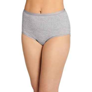Jockey Women's Worry Free Cotton Stretch Moderate Absorbency Brief