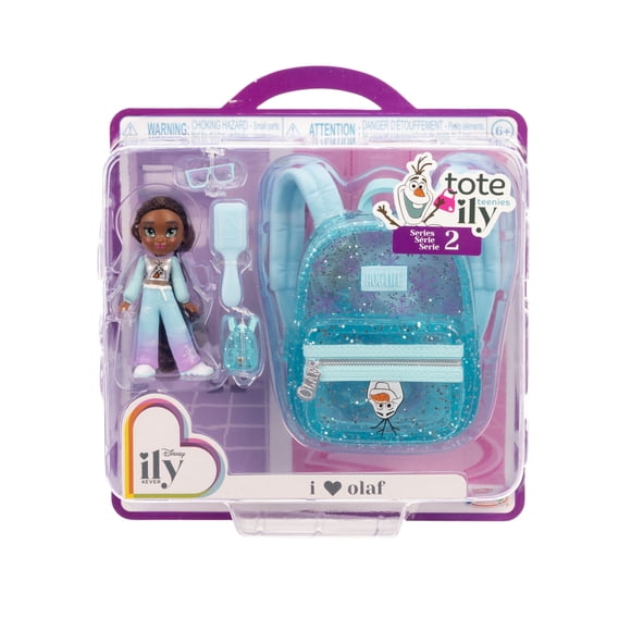 Disney ily 4 EVER Tote-ily Teenies Mini Dolls and Bags - Inspired by Olaf