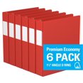 thumbnail image 1 of Davis Group, Premium Economy, D Ring, Binder, 6 Pack, 1.5", 1 of 3