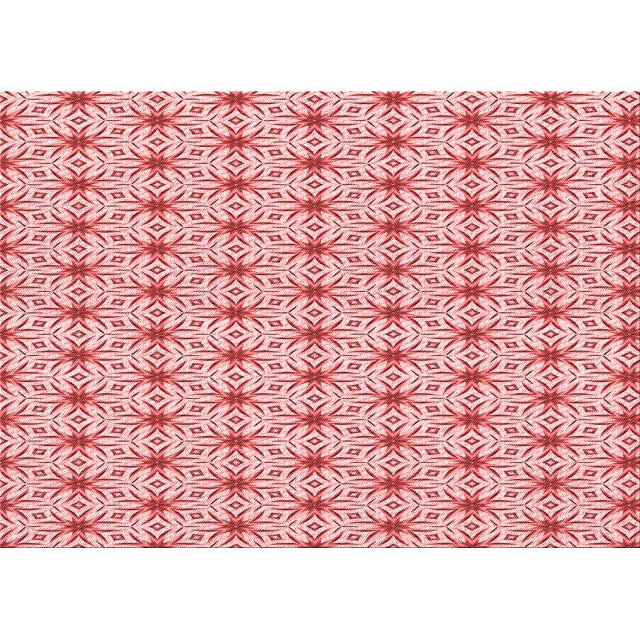Ahgly Company Tapis d'Intérieur Rectangulaire Transitionnel Lavable à la Machine, Rouge Pamplemousse, 2 Pieds x 3 Pieds