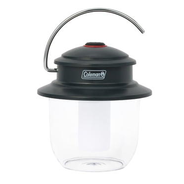 Coleman Classic Recharge 400 Lumen LED Lantern, Rechargeable Lantern with Carry Handle, Black