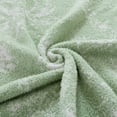 thumbnail image 4 of Mainstays Cozy Throw Green Floral, 4 of 8