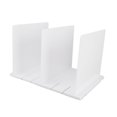 thumbnail image 1 of Closet Shelf Dividers Shelf Divider Holder Organizer for Closet Books Tableware Bags with No Tools Needed Easy Assembly ABS Material, 1 of 7