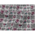 thumbnail image 3 of oneOone Viscose Jersey Fabric Patchwork Block Print Fabric By Yard 60 Inch Wide, 3 of 4