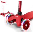 thumbnail image 3 of Refurbished Rugged Racers BH19898 Adjustable Kick Scooter with PU LED Light Up Wheels, Red, 3 of 3