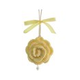 thumbnail image 2 of Immortal Flower Car Pendant Rose Finished Dried Flower Rearview Mirror Decoration, 2 of 6