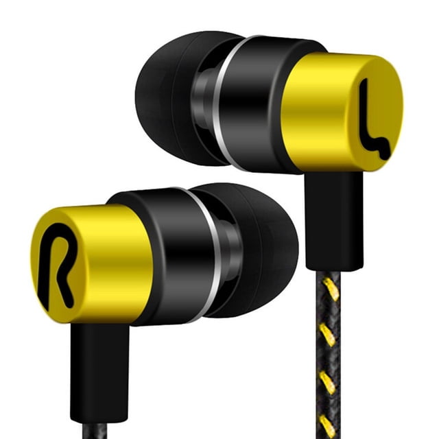 Lefu Wired Headphones 2 Basic Box 3.5mm In-Ear Stereo Earbuds Mobile Headphones